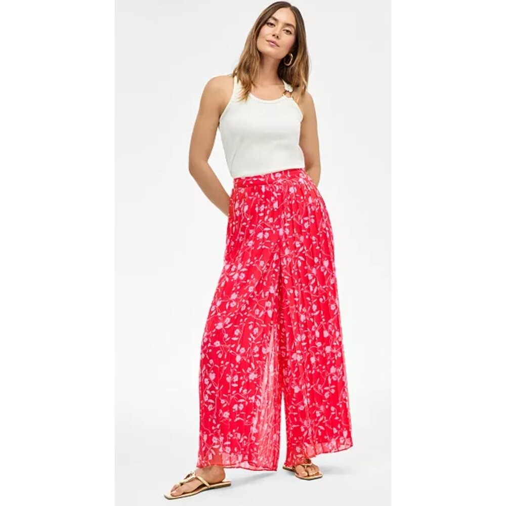 I.N.C. International Concepts Women's Wide-Leg Pants Size XL Boho Lined Flowy